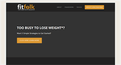 Desktop Screenshot of fitfolk.com